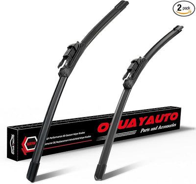 OTUAYAUTO 26"+20" Windshield Wiper Blades Replacement for Ford Taurus 2011-2018, Toyota Avalon 2005-2012, Lincoln MKS 2009-2016 Pinch Tab Front Window Wipers Blade (Pack of 2)