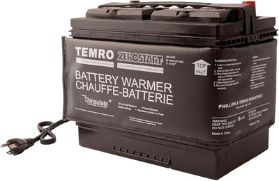 Zerostart 2800055 Electric Battery Blanket Battery Heater Wrap, 28-Inch | CSA Approved | 120 Volts | 50 Watts