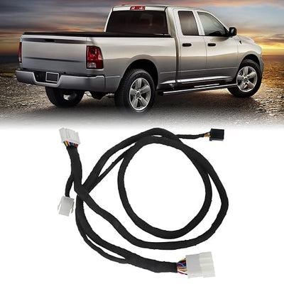 for 2013-2018 Ram Truck 8.4 UConnect Conversion Upgrade Harness 7 Speed Fan HVAC