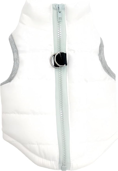 Winter Waterproof Windproof Vest Coat for Small Medium Dogs - Warm Jacket for Cold Weather (Not Suitable for Big Dogs) X-White XL