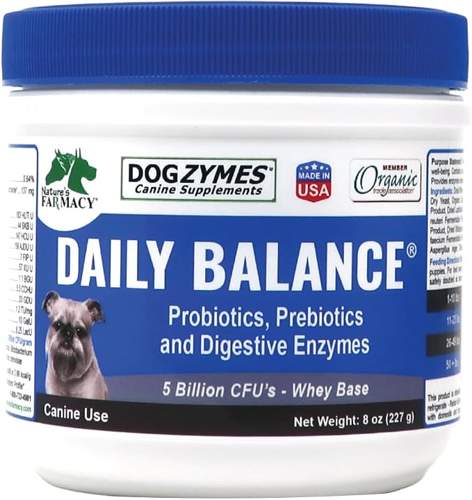 Dissolvable Powder Digestive Enhancer for Dogs, (8 Ounce)