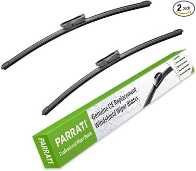 PARRATI® 19 Inch & 18 inch of High Performance Premium All-Season Automotive Replacement Windshield Wiper Blades for Mini Cooper 2002-2019, Easy DIY Install & Superior Road Visibility(Set of 2)