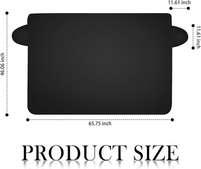 carleef Magnetic Car Windshield Sun Shade,Anti-Theft Sun Shade for Car Windshield with 5 Invisible Magnets,All-Season Universal Front Cars Sunshades for Windshields Cars Accessories