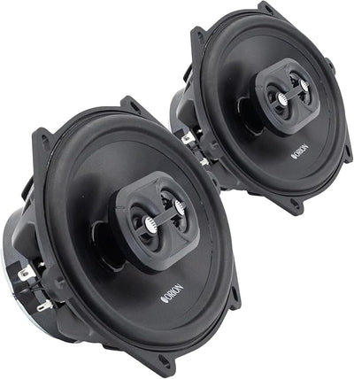 ORION Cobalt Series CB683 6x8” 3-Way Coaxial Car Speakers, 280W, 4 Ohms, Full Range, Enhanced Bass, Polypropylene Cone & Butyl Rubber Surround, Easy Install (Pair)