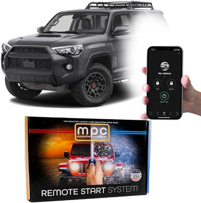 MPC Remote Start Kit with Phone App Compatible with Toyota 4Runner 2022-2024 || Plug and Play || Smartphone Control || USA Tech Support