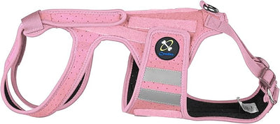 Coodeo Dog Back Brace for Dogs Arthritis, Pet Back Bracer for IVDD, Back Protector Helps Pain Relief, Surgical Recovery and Rehabilitation, Dogs Back Disease Prevention. (Pink,Large)