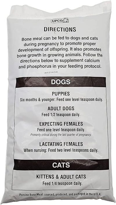 Bone Meal Supplement for Dogs and Cats (1Lb Bag)