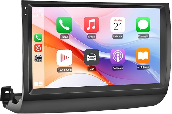 Junsun 4Core Car Radio Stereo for Toyota Prius 2003-2009 Android 13 Built in Carplay/Android Auto with WiFi GPS Navigation FM Bluetooth