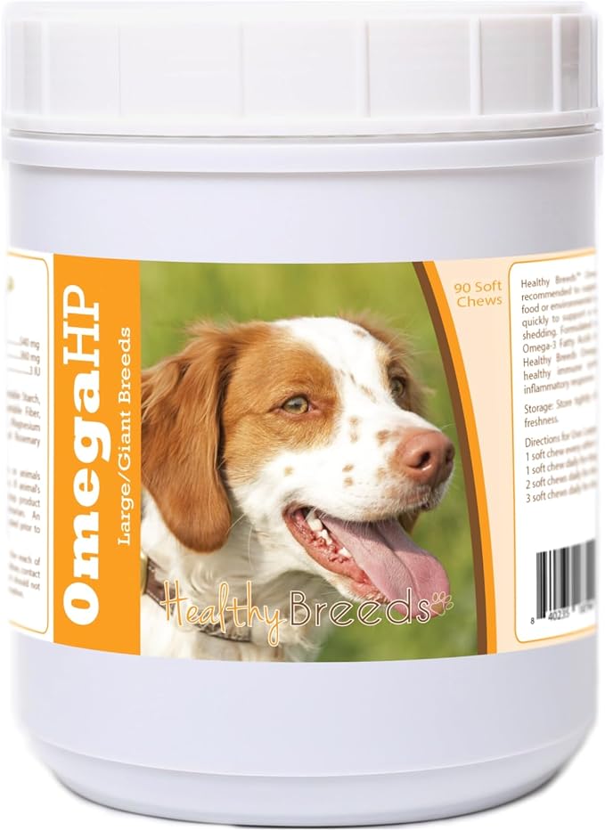 Brittany Omega HP Fatty Acid Skin and Coat Support Soft Chews 90 Count