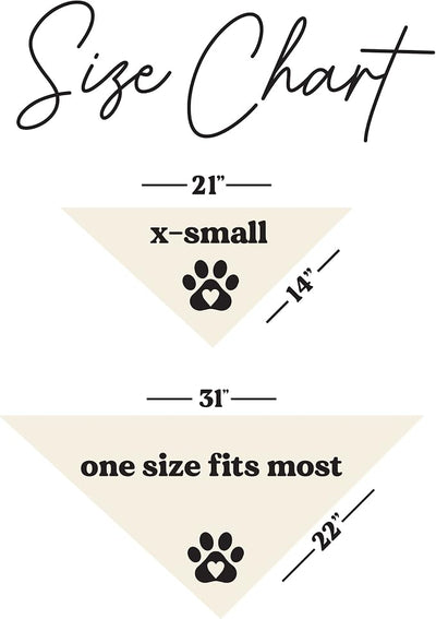 Will You Marry Me? Dog Bandana | 100% Unbleached Cotton Triangle | Made in USA | Wedding Photo Prop | Bridal Shower | Engagement Announcement | Natural, One Size (614)