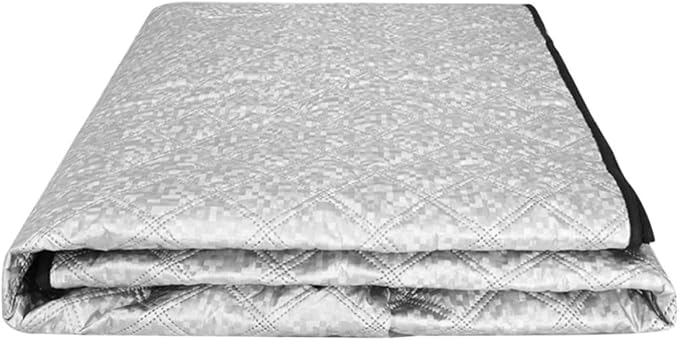 Uonlytech Car Windshield Snow Cover and Magnets with Pe Aluminum Film Protects Windshield from Frost, Snow, and Ice Strong Wind Protection for Winter Use