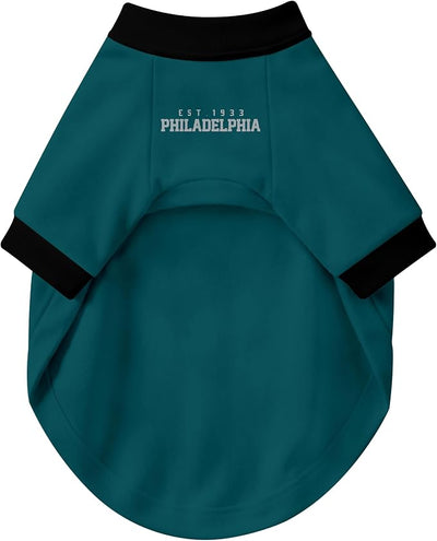 Philadelphia Dog Clothes Jersey Style Personalized Pet T Shirt with Custom Name Number for Small Medium Large Dogs