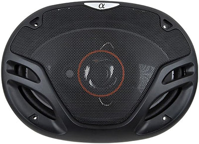 Alphasonik AS29 Loudspeakers 1 Pair of 6X9 500W Max 3-Way Speakers 4 Ohms Premium Quality Audio Door Speakers for Car or Truck Stereo Sound System