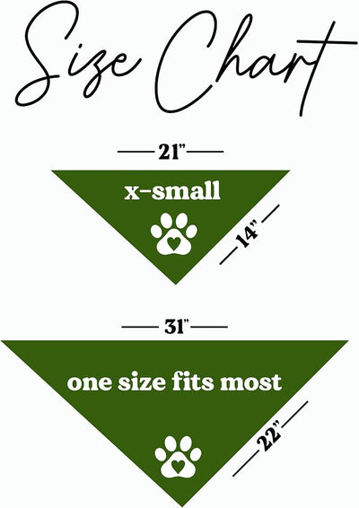 My First Easter Dog Bandana | 100% Cotton Adjustable Triangle | Made in USA | Easter Bunny | Egg Hunt| Funny Outfit Prop Photoshoot |Camo, X-Small (392)