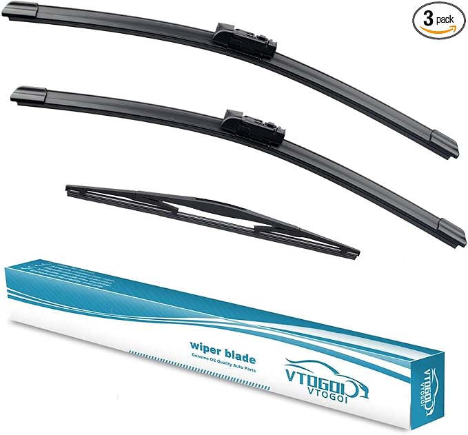 OEM Windshield Wiper Blades Replacement for Subaru Ascent 2019 2020 2021 2022 2023 2024 2025, All Weather Original Factory Quality Front & Rear Wipers Set 26"+20"+14" (Pack of 3)