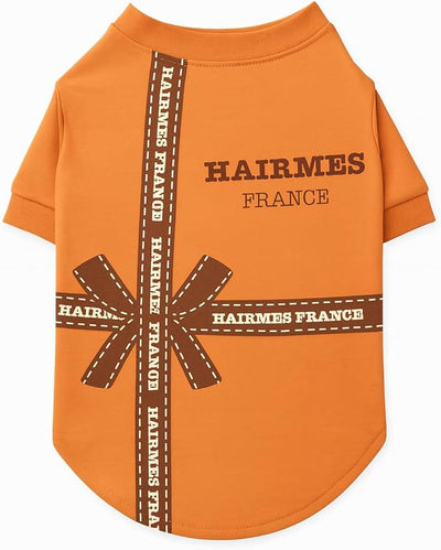 Luxury Designer Dog T Shirt – Trendy Puppy Clothes for Small Dogs, Fashion Pet Tee for French Bulldogs & Chihuahuas, Everything Chic Dog Apparel