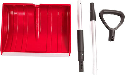 Compact Snow Shovel, Portable Detachable Design Lightweight PP Aluminum Material for Drivers Homeowners Campers Car Garden Camping Snow Removal