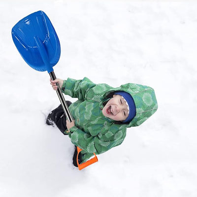 Detachable Small Snow Shovel for Car,24" Mini Lightweight Winter Portable Snow Removal Tool,Easy to Store,Effortless Disassembly,Snow Shovels for Yard Driveway Garden Outdoor Beach Camping