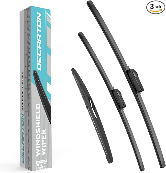 Wiper Blades Replacement for GMC Acadia 2007-2011 | Windshield Wipers-3 Pieces of Car Front and Rear Window Wiper Blade (24+21+11)