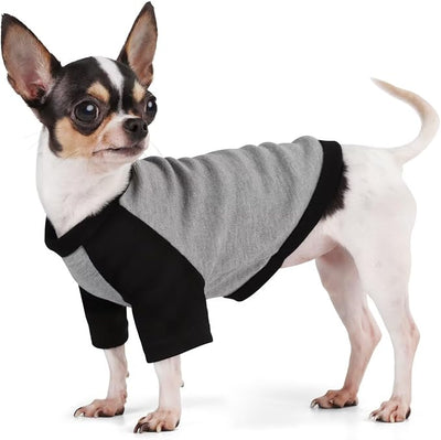 Stylish Grey Color Block Dog Shirt: Premium Polyester, Comfortable, Breathable, and Wrinkle-Resistant. Perfect Apparel for Small, Medium, & Large Dogs, a Must-Have for Pet Lovers 3XL