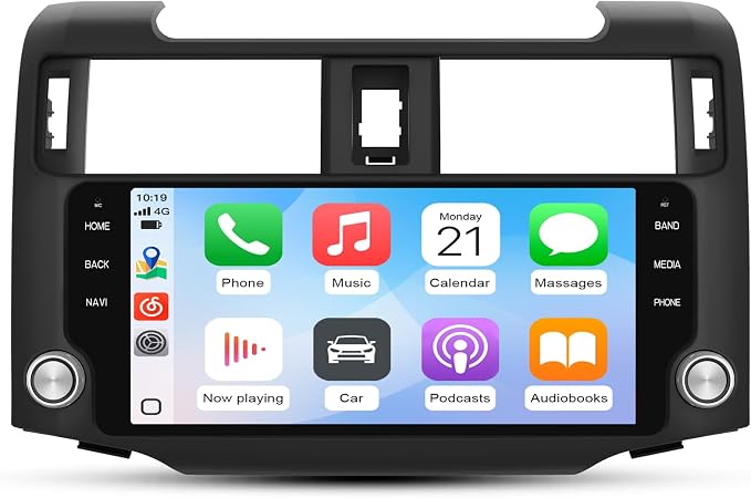 Car Radio Stereo Android 13 for Toyota 4runner 2010-2022 with GPS Navigation CarPlay Android Auto