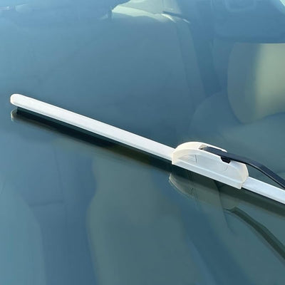 OEM QUALITY 20" + 16" PARRATI Premium All-Season White Windshield Wiper Blades (Set of 2)