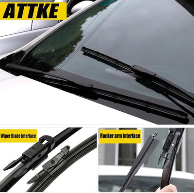 2 Wipers 24" + 22" Front Windscreen Wiper Blades for Volvo XC90 2005-2015/S60 2005-2009/Ford Explorer 2021-2024 OE Original Quality (set of 2)