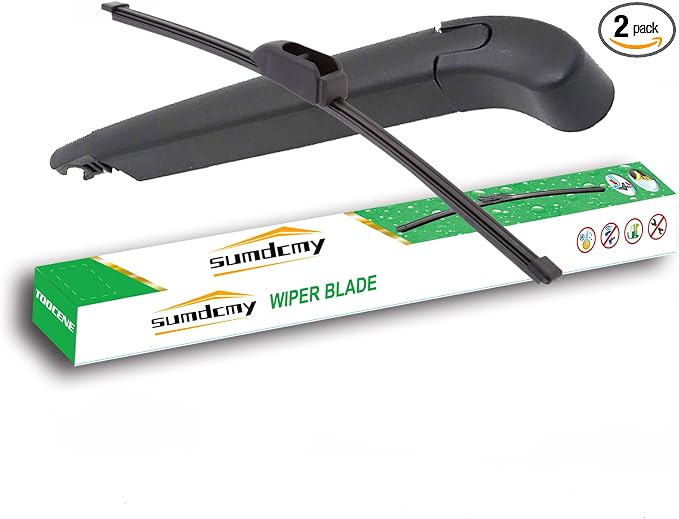 Rear Windshield Wiper Blade and Arm Replacement for Hyundai Elantra GT i30 GD 2012-2017 Back Windscreen Wiper blades