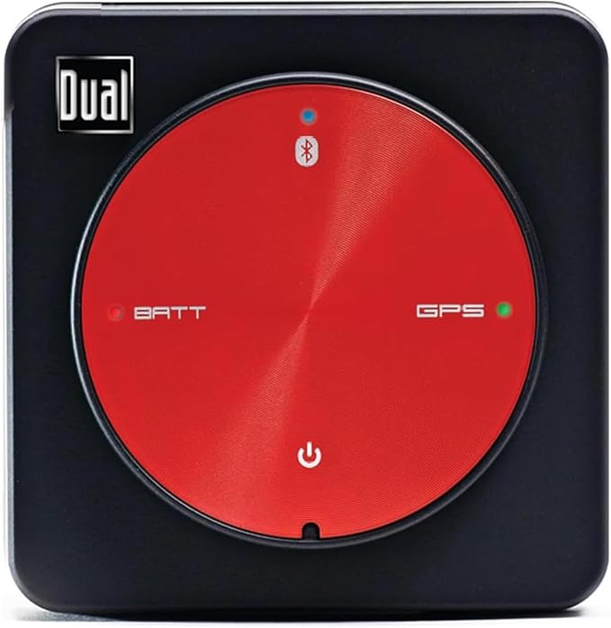 Dual Electronics XGPS150A Portable Bluetooth GPS Receiver WAAS Universal | Universal Bluetooth GPS for tablets & devices, WAAS precision, portable rechargeable design, wide compatibility, black
