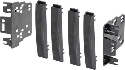 Metra Electronics 95-6511 Double-DIN Radio Installation Dash Kit Fits Select 2007-Up Chrysler Vehicles Black