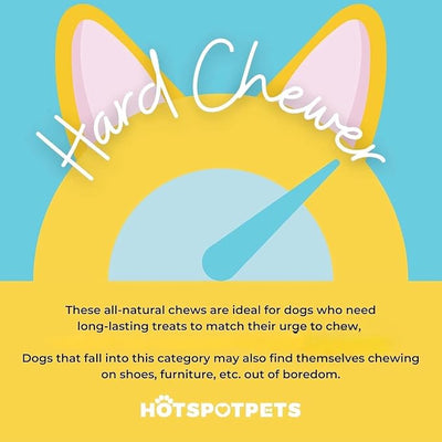 hotspot pets Braided Bully Sticks for Dogs - (12 Inch Stix- 5 Count) Premium All Natural Long Lasting Twisted Beef Pizzle Lasting Dog Chew Treats - Grain Free Fully Digestible Rawhide Alternative