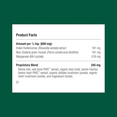 Standard Process Canine Musculoskeletal Support - Bone & Joint Health Formula for Pets - Canine Musculoskeletal Support Supplement - Supplement for Dogs to Aid Joint Comfort & Muscle Health - 30 g