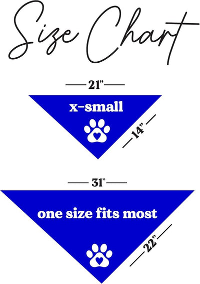 Guess What? Mom's Pregnant Dog Bandana | 100% Cotton Adjustable Triangle | Made in USA | New Baby | Pregnancy Announcement Photoshoot Prop | Gender Reveal | Royal X-Small (216)