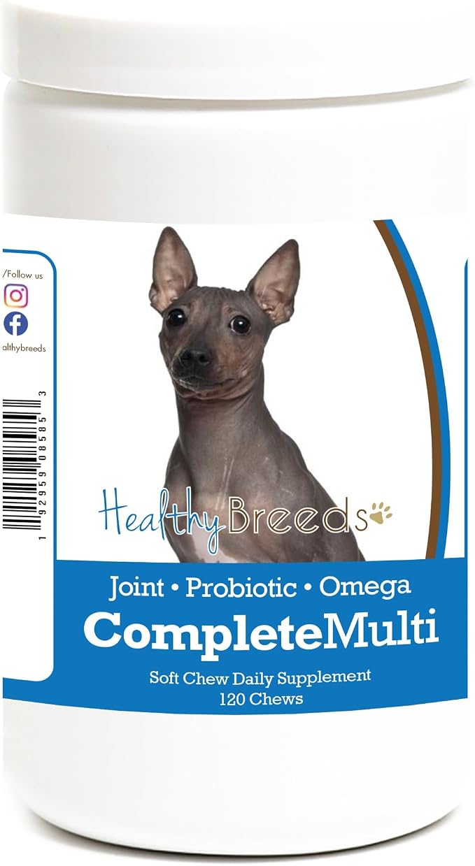 American Hairless Terrier All in One Multivitamin Soft Chew 120 Count
