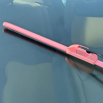 OEM QUALITY 24" + 18" PARRATI Premium All-Season Pink Windshield Wiper Blades (Set of 2)