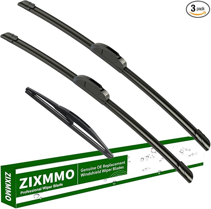 3 wiper blades Replacement for 2011-2017 Nissan Leaf Windshield Wipers | Replacement Original Equipment,Premium All-Seasons,Front & Rear,26"+16"+10"(Set of 3) J HOOK