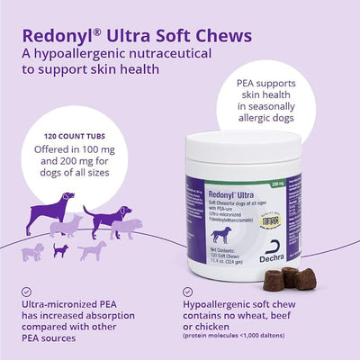 Redonyl Ultra Soft Chews for Dogs 200 mg, 120ct