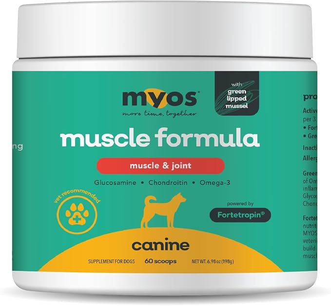 Muscle & Joint Powered by Fortetropin with Green Lipped Mussel (198 gr)