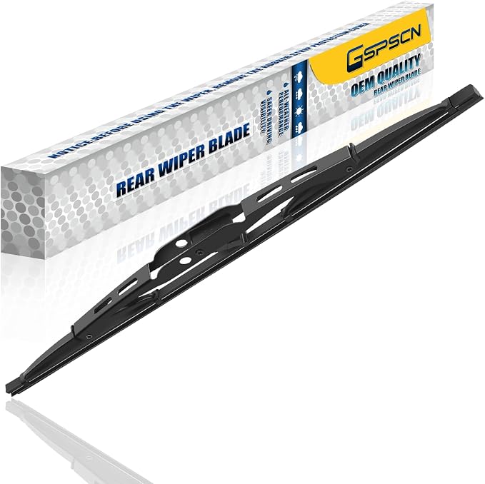 GSPSCN 13" Rear Wiper Blade For Chevy Equinox 2020-2010，Suburban Tahoe 2024-2015，Traverse 2017-2009,Astro 2005-2000 / Ford Transit 2013-2010，Explorer 2010-2006 Back Windshield Quiet Wiper Blade