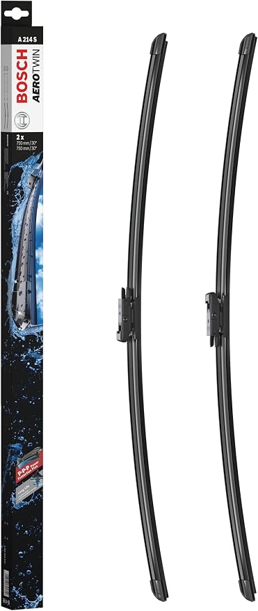 BOSCH 3397014214 AeroTwin Wiper Blade Combo Pack - Set of 2 (30" & 30") | Driver and Passenger Side Original Equipment Replacement Blades