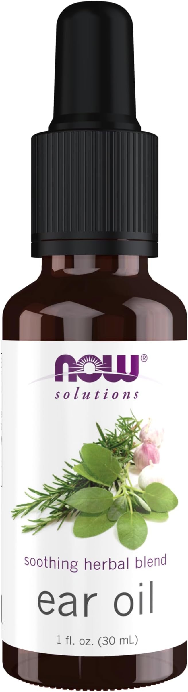Foods Solutions, Ear Oil, Soothing Herbal Blend, Great on Mild Discomfort or Irritation, 1-Ounce