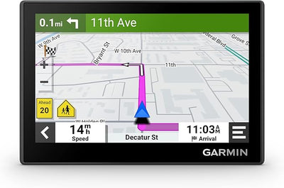 Garmin Drive™ 53 GPS Navigator, High-Resolution Touchscreen, Simple On-Screen Menus and Easy-to-See Maps, Driver Alerts (Renewed)
