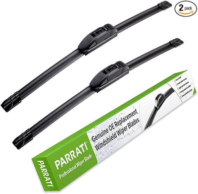 OEM QUALITY 22" + 20" PARRATI Premium All-Season Windshield Wiper Blades (Set of 2)