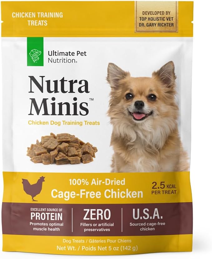 Nutra Minis Dog Air-Dried Training Treats (5 oz) (Chicken)