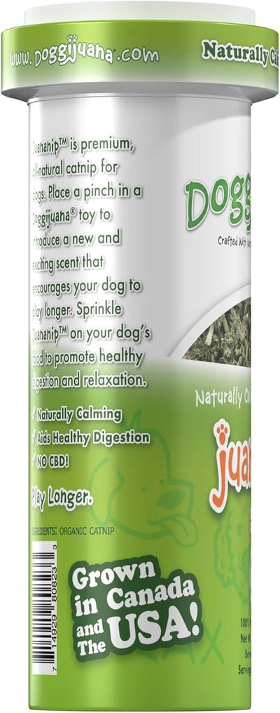Doggijuana | Juananip™ Refill Bottle for Dogs | Premium Organic | Naturally Calming | Promotes Relaxation and Encourages Play | Grown in North America