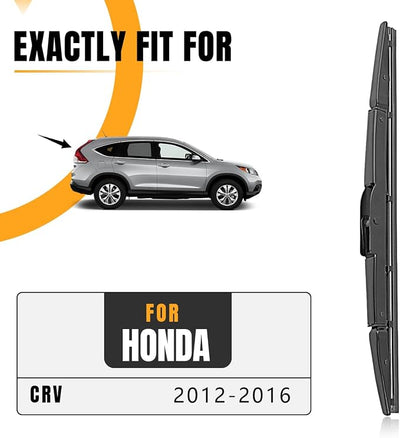 AUTOBOO 13 Inch Rear Wiper Blade Replacement for Honda CRV CR-V 2012 2013 2014 2015 2016-BACK Windshield Wiper Blade -Original Factory Quality (Pack of 1)