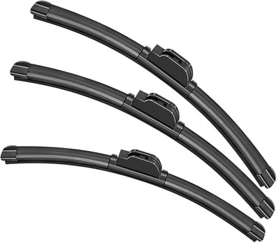 26"+18"+20" 3PCS Windshiled Wiper Blades Fit For Honda Accord Crosstour 2011-2010, for Car Front and Rear