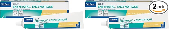 C.E.T. Enzymatic Toothpaste, Malt Flavor, 2.5 oz (Pack of 2)