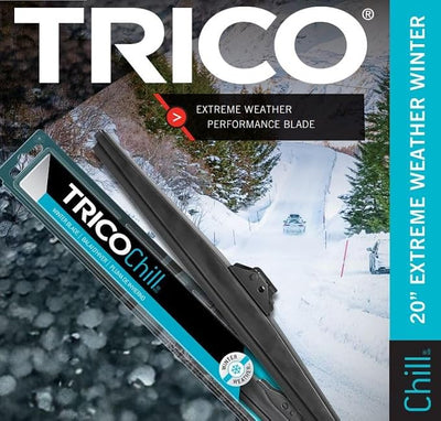 TRICO Chill 37-160 Extreme Weather Automotive Replacement Windshield Wiper Blade for Winter - 16" for Select Model Years