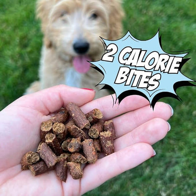 Chippin Low Calorie Training Treats for Dogs & Puppies, Reward Confidently with Real Fish & Sweet Potato Soft Mini-Bites, Healthy, Natural, 2 Calories Each, No Chicken